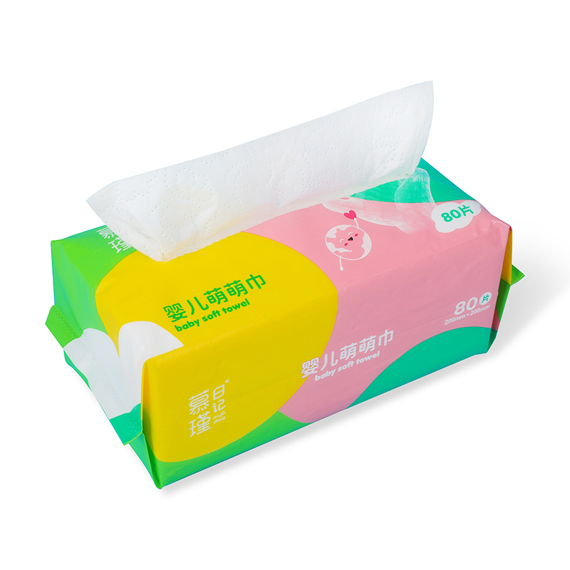Gentle Care MPM super miękkie, suche chusteczki Dwuwarstwowe miękkie ściereczki dla dzieci